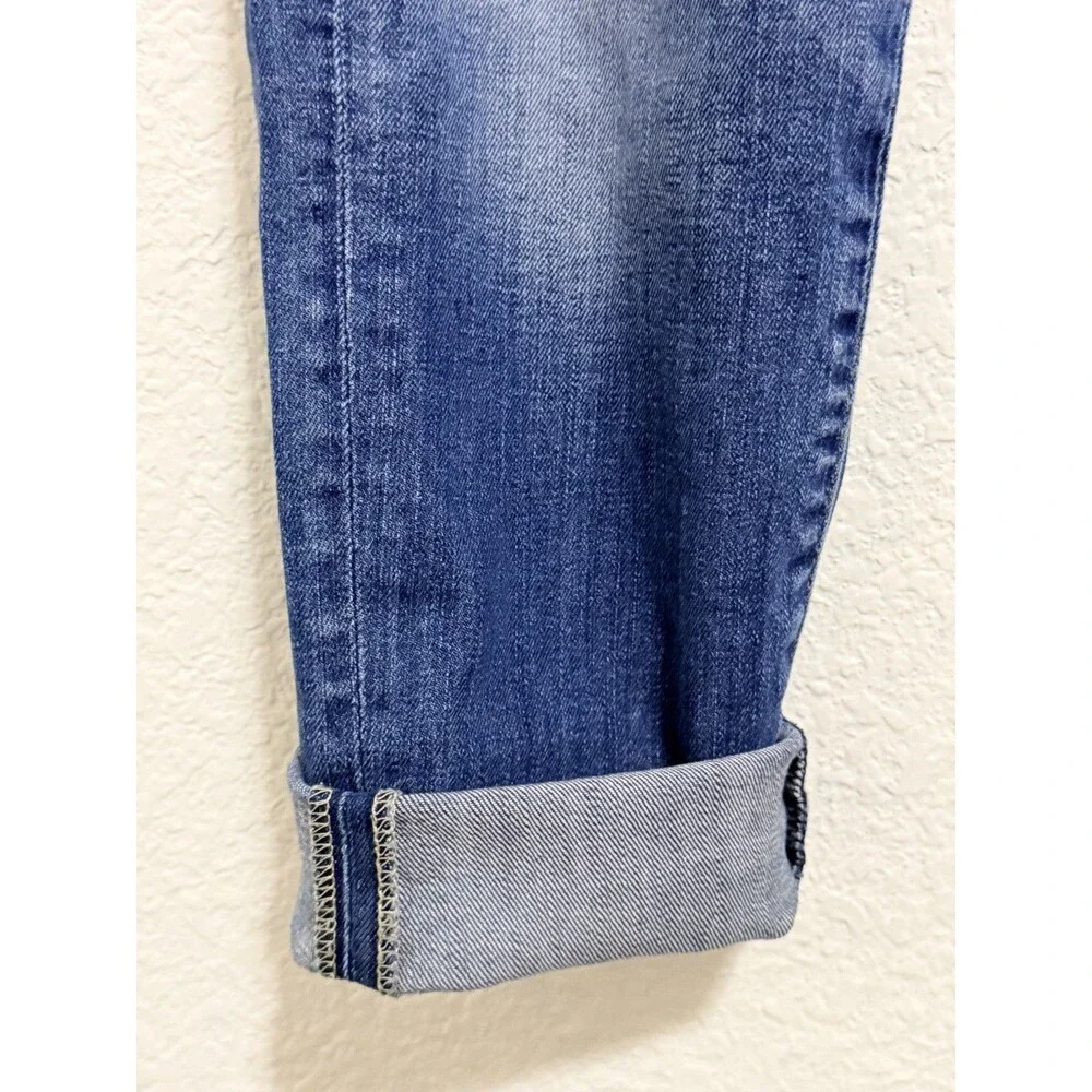GAP 1969 Blue Jeans Size 27 4 Sexy Boyfriend 100% Cotton Denim Ankle 2012 2000s
